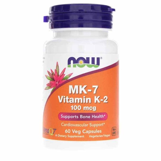 MK-7 Vitamin K-2 100 Mcg, NOW